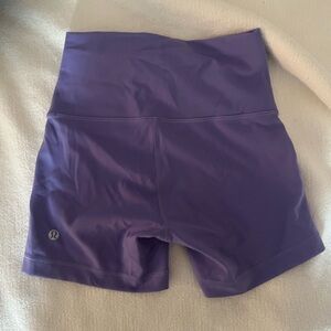 lululemon light purple align Shorts